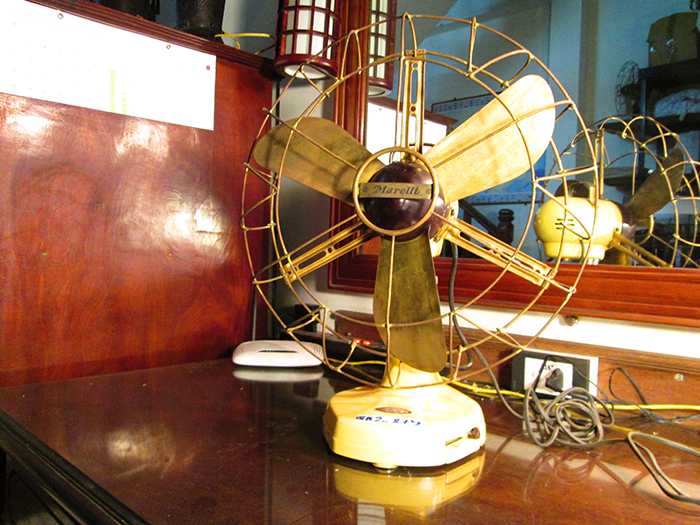 1910 - Italian Marelli Antique Desk fan
