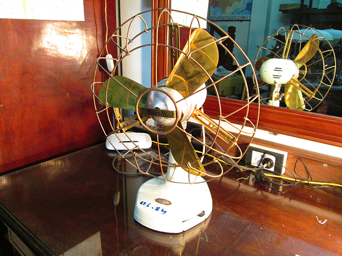 1910 - Italian Marelli Antique Desk fan
