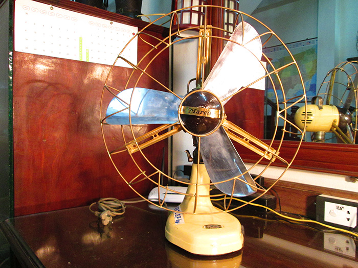 1910 - Italian Marelli Antique Desk fan