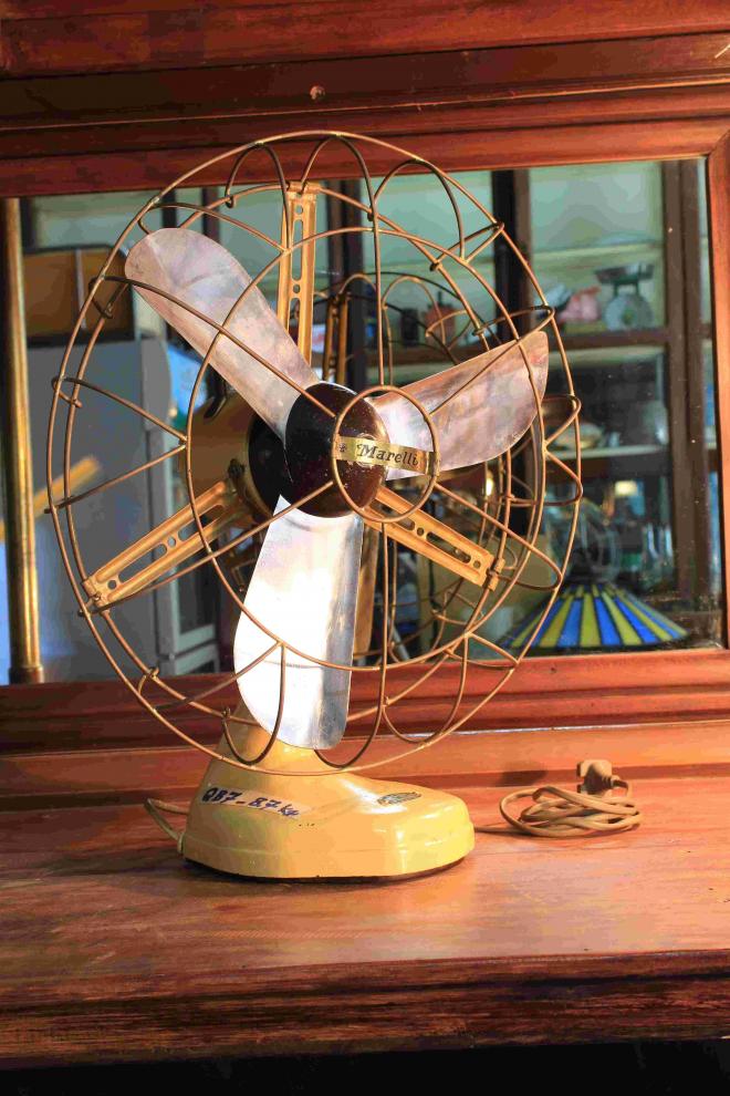 Rare Marelli wall air fan ventilatore Anni Valchiria working